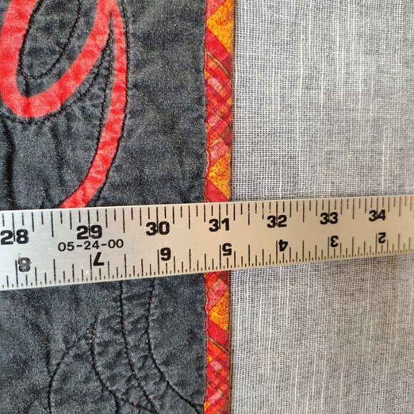 VINTAGE Star Wars Baby Blanket Quilted Stitches Revenge Of The Sith Darth Vader - Picture 6 of 9